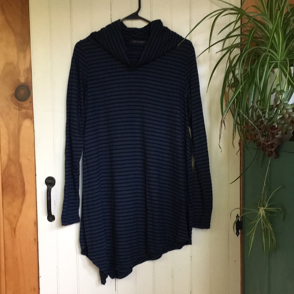 Cutloose shirt striped, asymmetrical, size L